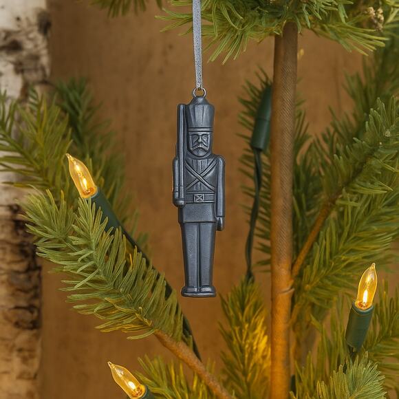Pewter Toy Soldier Ornament - Picture 1 of 3